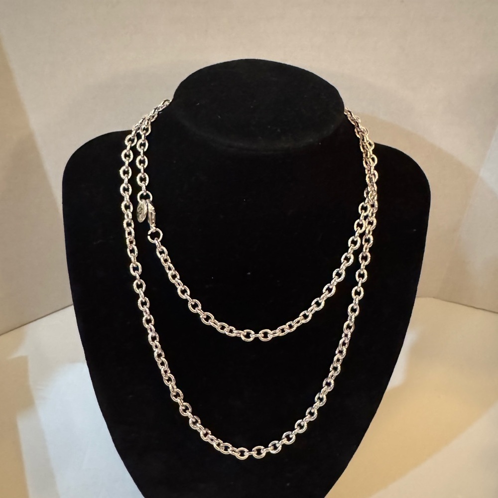 Plunder 33” Silver Chain - Picture 2 of 4